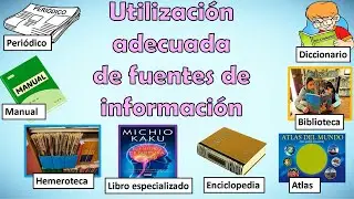Fuentes de información. Sexto Primaria