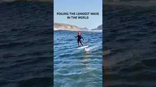 Foiling the Longest Wave in the World | Chicama, Peru