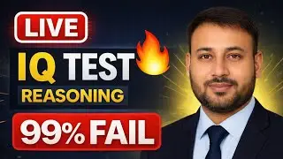 🔴 LIVE IQ Test 😱 | Reasoning Question | Comment Answer 🔥#live #reasoninglive #iqtest