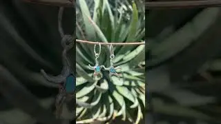 Opal Dancy Star Earrings