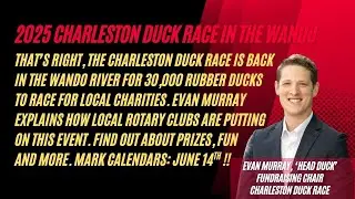 The Rotary's Biggest Splash: Charleston Duck Race 2025 Details!