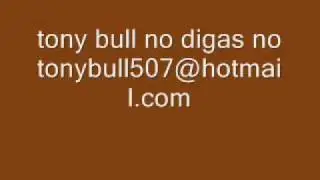Tony Bull no digas no