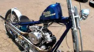 RODEO S&S KN - Knuckle Frisco Chopper kick starting !!