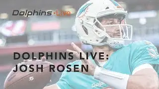 Josh Rosen says he felt good during the Tampa Bay preseason game