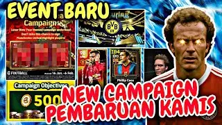NEW CAMPAIGN FREE COINS PEMBARUAN KAMIS 15 JANUARI, RACIKAN DAVIDS, COCU EFOOTBALL 2026 MOBILE