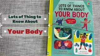 Lots of Things to Know About Your Body | Usborne | 2022 new release | PaperPie