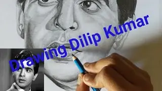 Drawing Dilip Kumar |pencil art| realistic painting of Dilip Kumar