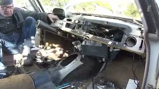 Mercedes-Benz W108/109 heater box removal, part 2