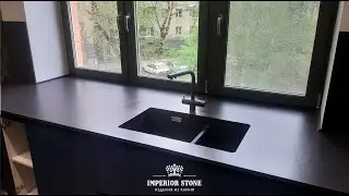 Серая столешница на кухню Dekton Sirius collection Solid