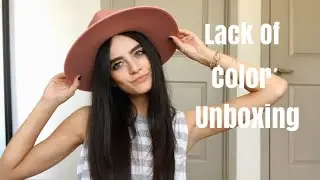 LACK OF COLOR UNBOXING AND FIRST IMPRESSIONS!