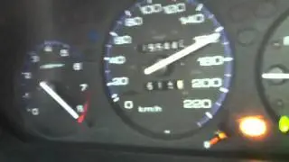 Honda Civic with 500 Hp at 220 Km :D