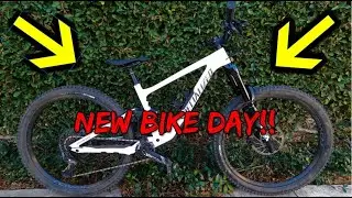 NEW BIKE DAY!! | 2021 Specialized Enduro Expert | First impressions!