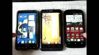 HTC WIND T328w vs HD2 vs ZOPO ZP200 Benchmark TEST