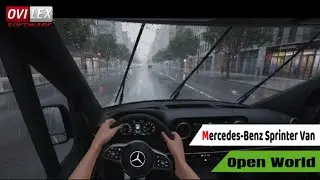 Mercedes-Benz Sprinter Luxury Van 🚗🚦 Gameplay-Driving School Simulator: Evo-Highway 🛣️🌍 Android/ios 
