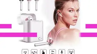 D012 Universal In Ear Bluetooth 5.0 Kopfh&ouml;rer Kabellos Headset Ohrh&ouml;rer Headset Ladebox Earphone