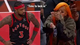 Brandon Ingram LOCKED IN With His Girlfriend Glorilla Courtside 😈