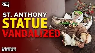 ST. ANTHONY STATUE VANDALIZED