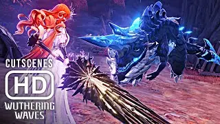 All Corrosaurus Echoe Cutscenes and Boss Fight - Wuthering Waves 2.6