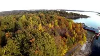 Hovedøya FPV in Full HD (guns battery and cloister ruins)
