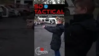 Nadia From SD Tactical-Security Firing Blank Gun 1st Time