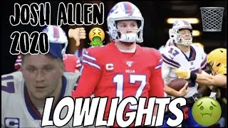 Josh Allen Interceptions Lowlights 2020 | Most OVERRATED QB in the NFL |