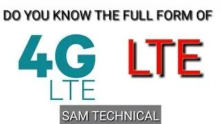 Full form of LTE