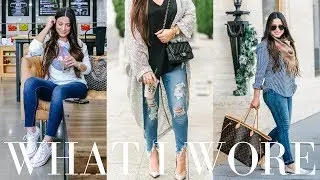 WHAT I WORE - 9 Outfit Ideas | LuxMommy