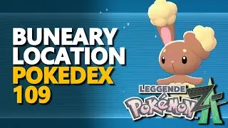 Buneary Location Pokemon Legends Z-A