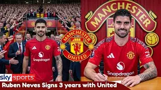 DONE DEAL! MAN UNITED STEAL RUBEN NEVES FOR &euro;20m AS HE REFUSED NEW CONTRACT 😱🔴
