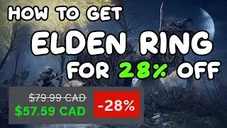 HOW TO GET ELDEN RING FOR 28% OFF (PC)