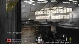 COD5Wii Team Deathmatch 30 (Hangar 4, Double XP Weekend | Scoped Springfield)