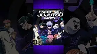 free fire x jujustu kaisen Collaboration 😱 | Free Fire New Collab | #freefire