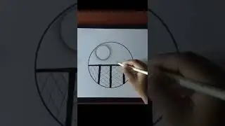 Circle Drawing With Love Bird #shorts #birds