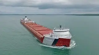 Shipping on the Great Lakes... A Bird's Eye View,  Summer 2015,  Part 1