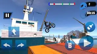 Tricky Bike Trail Moto Stunt - Gameplay Android game - moto riding game