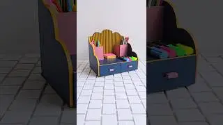 Pen Holder Making At home || How To Make Pen Holder || #shorts #youtubeshorts #penholder