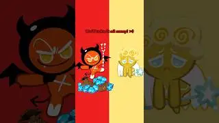 Heavan 2 hell devil cookie and angel cookie edit (not a ship!) #crk #cookierunkingdom