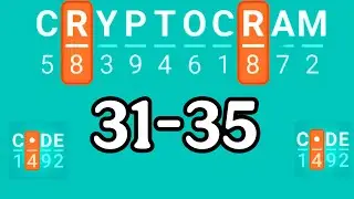 CRYPTOGRAM level 31 32 33 34 35