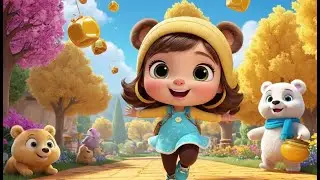 Bear Buddies Honey Trail | Fun Kids Song | Sweet Adventure Rhyme