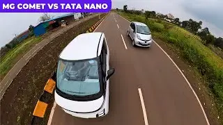 MG COMET EV против TATA NANO 😱 | DRAG RACE