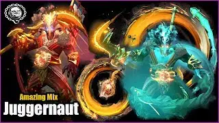 DOTA 2 AMAZING BEST MIX SET JUGGERNAUT (Bladeform Legacy + Golden Edge of the Lost Order )