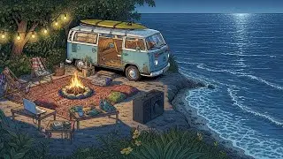 Fire, Soul, Peace  🏕️  [Lofi Relax] Calming Music for Sleep