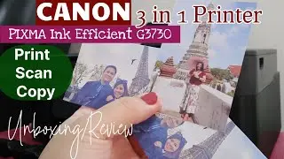 CANON Pixma Printer G3730 ,Unboxing & Review | Free Canon Ink | CANON 3 in 1 Printer | Printer 2025