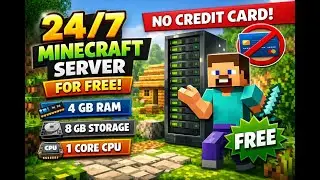How to Create a 24/7 Minecraft Server for Free (No Credit Card)