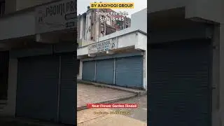 Shops For Sale🏠Near Flower Garden Dindoli,Surat. Size 16x45, Call Us For Inquire👍🏻