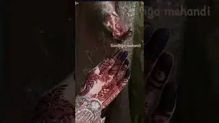 Beautiful mehndi design