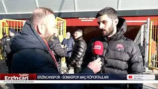 Anagold24 Erzincanspor - Somaspor Maç Röportajları
