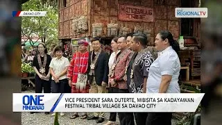 VPSD, mibisita sa Kadayawan Festival Tribal Village sa Davao City | One Mindanao