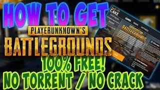 PLAYERUNKNOWN'S BATTLEGROUNDS FOR FREE / NO CRACK NO TORRENT / non steam