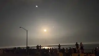 NASA Artemis 1 Rocket Launch Viewed From Max Brewer Bridge Titusville Florida